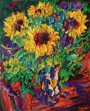 037 | Sonnenblumen im Garten